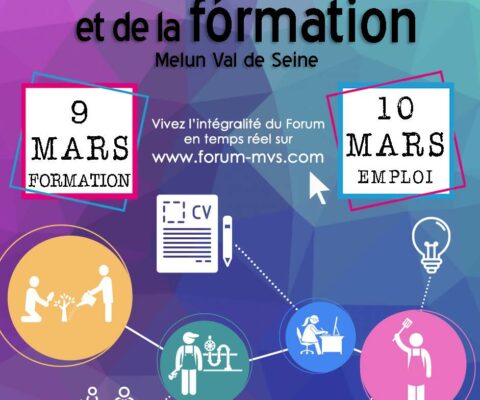 Forum de l’Emploi et de la Formation les 9 et 10 mars