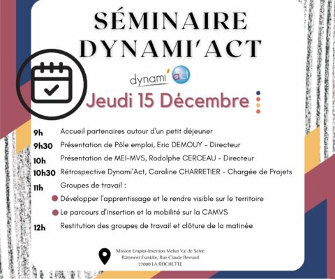 Séminaire bilan