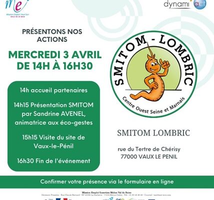 Présentons Nos Actions SMITOM 03.04.24