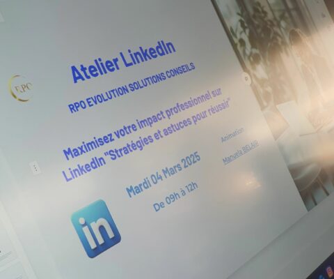 Atelier Linkedin à destination des partenaires, animé par Manuela BELAIR le 4 mars 2025.