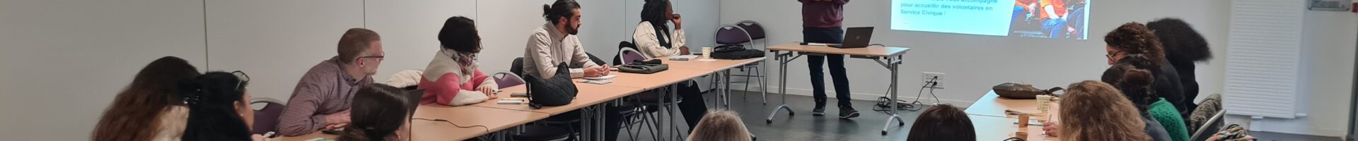 Présentons Nos Actions à la CMA Formation Melun Val de Seine avec Unis-Cité, le 6 février 2025.