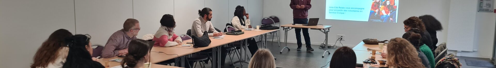 Présentons Nos Actions à la CMA Formation Melun Val de Seine avec Unis-Cité, le 6 février 2025.