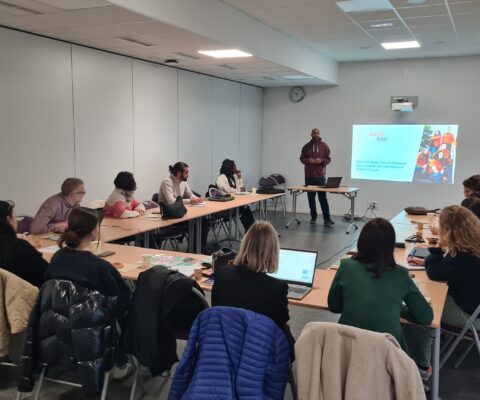 Présentons Nos Actions à la CMA Formation Melun Val de Seine avec Unis-Cité, le 6 février 2025.